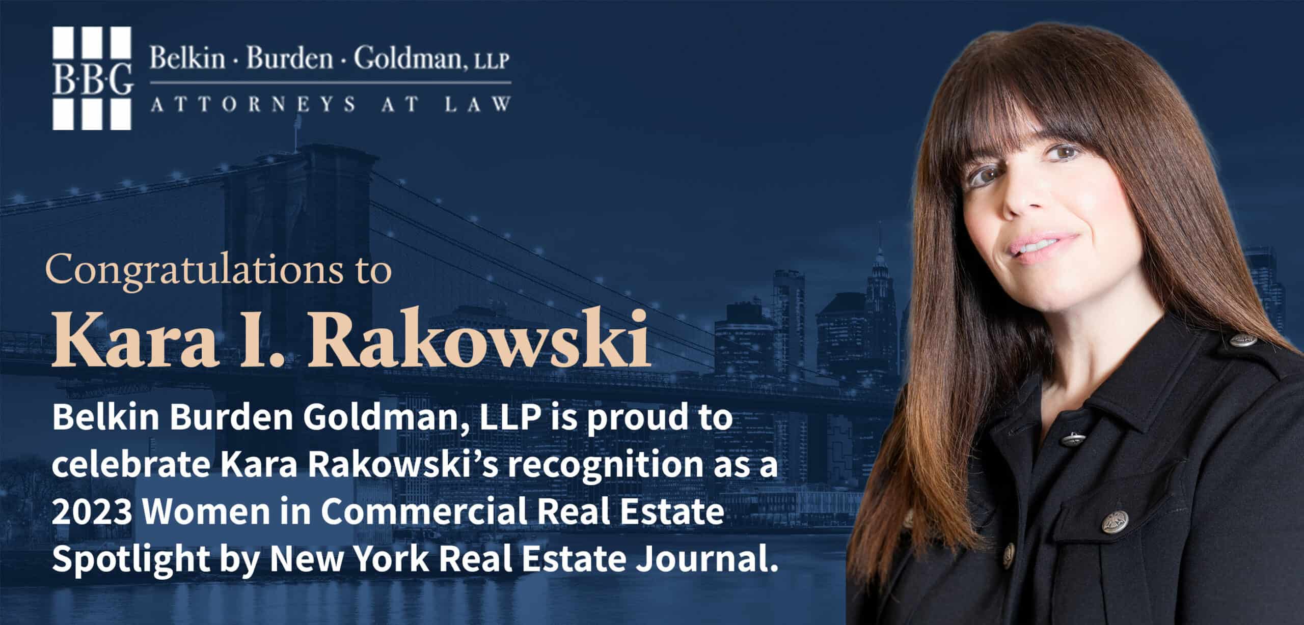 Eric Rakowski Kara Rakowski - 2023 Women in Commercial Real Estate Spotlight